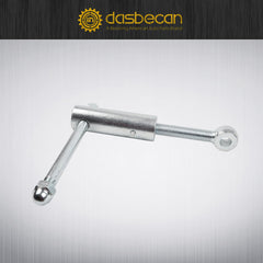 Tailgate Latch Assembly Compatible with TGL3410 TGL3410ST Dump Truck Accessories Replaces# TGL34SBR TGL3410HDW Steel Silver