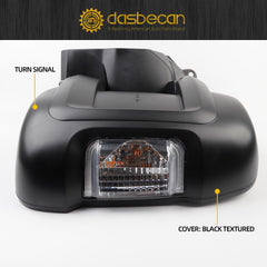 Left Driver Side Mirror Replacement CH1320376 for Ram Promaster 1500 2500 3500 2014-2019 Heated Power Glass Manual Fold Turn Signal Light Temperature Sensor Short Arm 8+2 Pins 55VE99JXWAE