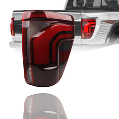 Right Passenger Side LED Tail Light Assembly W/Blind Spot (Module Not Included) Compatible with 2024 2025 Ford F150 Lariat Raptor Platinum Replace RL3Z-13404-C RL34-13B504-CD