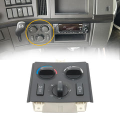 21326144 A/C Heater Climate Control Module Panel 12V Air Conditioning Heater Control Switch 7+14 Pins Compatible with Volvo Truck VNL 2003-2024 Replace# 20511569 20549634 21918119