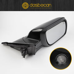 Right Passenger Side Mirror Compatible with Ford Explorer 2011-2019 Power Glass Heated with Turn Signal Light Puddle Lamp Blind Spot Detection BSD Rearview Mirror Black 9Pins