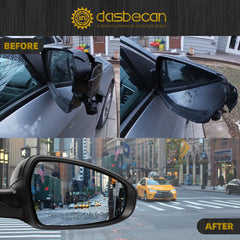 Passenger Side Mirror Compatible With 2019-2024 KIA Forte With Power Glass/Heated/Turn Signal/Blind Spot/Manual Folding Black Right Door Mirror 87620M7070 (8Pins)