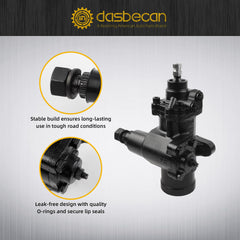 27-7540 Power Steering Gear Box Compatible with 1988-2000 Chevy GMC C1500 C2500 K1500 K2500 Tahoe, Yukon, Escalade Replaces# 26009546 26036035