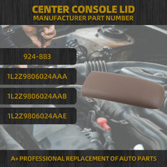 Center Console Lid Compatible with Ford Explorer 1995-2001 Ford Explorer Sport(3-Door) 2001-2003 Ford Explorer Sport Trac 2001-2005 Mercury Mountaineer 1997-2001 Tan Replace 924-883