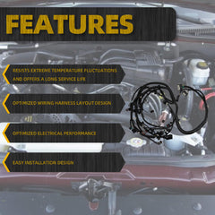 6L2Z-9D930-BA 4.0L Engine Wire Wiring Harness Compatible with Ford Explorer Sport Trac Mercury Mountaineer 2006-2007 Replaces# 6L2Z9D930BA