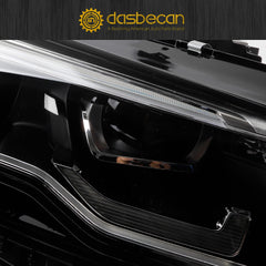 LED Headlamp Compatible With BMW3 Series 320i 330i 340i G20 G21 G28 2019-2021 Headlight Right Passenger Side Black Housing Clear Lens Replaces# 9481719 9481721