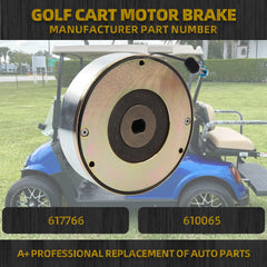 Golf Cart Motor Electric Brake Compatible with EZGO RXV 2008-2019 48V Electric & Elite Lithium Replace# 617766 610065