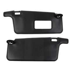 Left Driver and Right Passenger Side Sun Visor Compatible with Honda Civic 1996-2001 Replace TYT307020005B Sunvisor Replacement(Black)