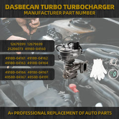 25206073 Turbo Turbocharger Kit Compatible with Chevy Equinox GMC Terrain 2018-2022,4 Cyl 1.5T Engine Replaces# 12699230 12685688