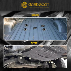 Platform Hitch 5th Wheel Mount Covers (One Center Hole Cover with Four Outer Hole Covers) Compatible with GMC Sierra & Chevy Silverado 3500HD 2020-2024 Replaces# MTG84756187 MTG84756188