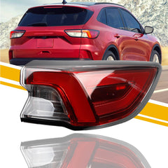 Tail Light Assembly LED Compatible With 2020 2021 2022 Ford Escape Taillight Rear Lamp Right Passenger Side LJ6Z-13404-E
