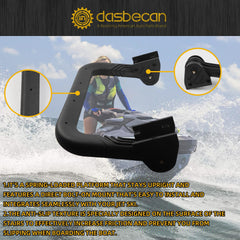 Jet Ski Retractable Spring-Loaded Automatic Rebound Boarding Ladder Compatible with SeaDoo RXP-X GTI GTR RXT GTX 295100747 295100869