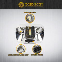 Overhead Reading Light Compatible with 1993-2004 Ford Ranger Interior Roof Headliner Dome Map Light Lamp Replaces# F37Z13776B