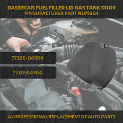 Gas Tank Cover Compatible with Toyota Tacoma 2005-2015 Fuel Filler Lid Replaces# 77305-04904