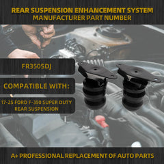 Rear Suspension Enhancement System Compatible with Ford F-350 2017-2023 Super Duty Rear Suspension OEM FR350SDJ Set of 2 Bump Stop