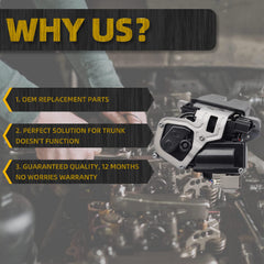 Liftgate Lock Actuator Compatible with Ford Edge Escape Explorer Expedition Lincoln MKX Navigator 2015-2021 Rear Trunk Latch Motor Replaces# FA1Z-7443150-B FA1Z-7443150