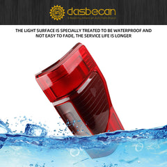 Right Passenger Side LED Tail Light Assembly Compatible with 2020-2022 Ford F250 F350 F450 Blind Spot Can be Installed Taillight