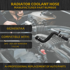 Radiator Coolant Hose Replace# 68246567AA