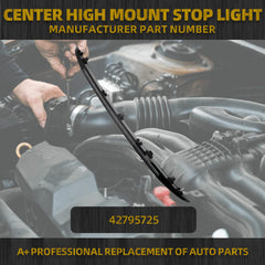 LED Center High Mount Stop Light Compatible with Chevy Malibu 2016-2025 Replaces 42795725 Third 3rd Brake Light