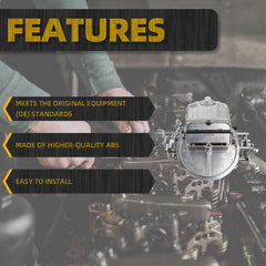 0-4412S Carburetor 2300 500 CFM 2 Barrel with Manual Choke Carb Compatible with Ford Maverick 1972 Pick Up with 292 V8 1964 F100 1963 F250 1985 GMC F100 Maverick 1972