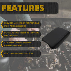 Center Console Armrest Cover Lid Assembly Compatible with 2007-2017 Chevy Traverse, Buick Enclave, GMC Acadia Limited, Saturn Outlook Replace# 22905370