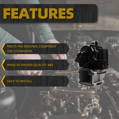 Crankcase Ventilation Oil Separator with Gasket Compatible With Volvo Mack Truck D13 MP8 Engine 2008-2014 OE# 21122541 21475228, 20499419, 20707295, 20763721, 21122539, 21122541