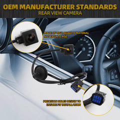 Backup Camera Compatible with Kia Soul 2014 2015 2016 Park Assist Camera OE Replaces 95760-B2100 95760-B2010 95760-B2000 95760B2100 95760B2010 95760B2000