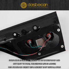 Tail Lights Assembly Compatible With 2014-2022 Dodge Durango Rear LiftGate Tail Light Lamps With Camera Hole Replaces# 68453659AA