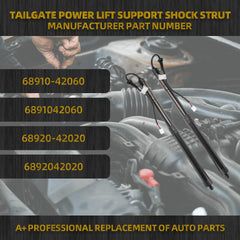 Electric Rear Tailgate Power Lift Support Shock Strut (One Pair) Compatible with 2019-2021 Toyota Rav4 Replace 68910-42060 68920-42020