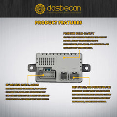 601-704 Seat Heater Control Module with Pigtail Kit Compatible with Ford Edge, Explorer, F-150 F250 F350 F450 F550 Super Duty & Lincoln MKS MKT MKZ Replace# BU5Z14C724A