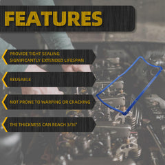 27293 Oil Pan Gasket Compatible with Ford 7.3 Powerstroke 1994-2003 Engine International T444E Engine