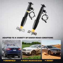 2Pcs Rear Struts Shock Assembly Absorber Magnetic w/Electronic Suspension Compatible with Lincoln MKZ 2013-2020 Ford Fusion 2013-2020 Replace# ASH24635 EG9Z18125L