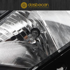 Halogen Headlight Compatible With Chevy Colorado 2023-2025 Left Driver Side Headlight Assembly Chrome Housing Replaces# 85045266