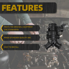 LR078546 Throttle Body Compatible with Land Rover Discovery Range Rover Sport 3.0L 2016-2021 OEM Replace LR061957 FPLQ9L444BC JDE39855 GL2637