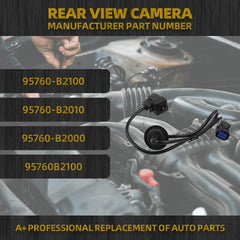 Backup Camera Compatible with Kia Soul 2014 2015 2016 Park Assist Camera OE Replaces 95760-B2100 95760-B2010 95760-B2000 95760B2100 95760B2010 95760B2000