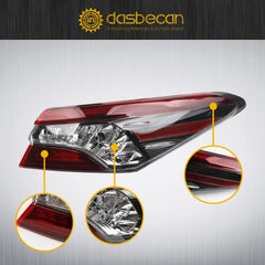 LED Right Tail Light Assembly Compatible with 2021 2022 2023 Toyota Camry Passenger Side Rear Lamp With Wiring Harness Replaces# 81550-06A30 8155006A30