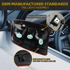 Tail Light Assembly Halogen Compatible With Dodge Ram 2500 3500 2019-2023 Rear Lamp Right Passenger Side 68361714AE