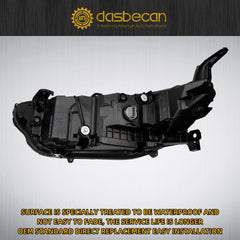 LED Headlight Compatible With Honda Accord 2023-2025 w/bulbs Replaces#33100-30A-A01 HO2503213 Right Passenger Headlamp Assembly