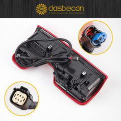 LED Tail Light Assembly Compatible With Chevy Silverado 1500 2019-2022 Replaces# 84678149 Right Passenger Rear Lamps (w/Bulbs & Harness)