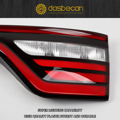 Tail Lights Assembly Compatible With 2014-2022 Dodge Durango Rear LiftGate Tail Light Lamps With Camera Hole Replaces# 68453659AA