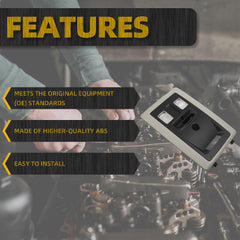 Overhead Console LED Dome Light Compatible with Dodge Ram 1500 4500 5500 2009-2020 1500 classic 2019-2024 Dodge 2500 3500 2010-2018 OEM Replace 5SK70BD1AA