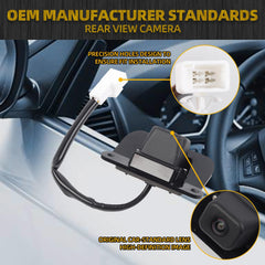 Rear View Back Up Camera Compatible with Lexus GX470 2003 2004 2005 2006 Replaces 8679060030 86790-60030 Reversing Parking Assist Camera