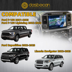 PJ7Z-19G490-B Rear View Backup Camera Compatible with Ford F150 2021-2023 F150 Lightning Expedition Lincoln Navigator 2022-2023 Replace PJ7Z19G490B