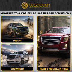 Pair Rear Air Shock Lift Struts Absorber Compatible with 2015-2020 Cadillac Escalade Chevy Suburban Tahoe GMC Yukon XL Denali Replace# 84176675 23151122 23267007 23290661 23290660