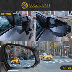 Right Passenger Side Mirror Compatible with 2020-2024 Toyota Highlander Rearview Mirror Black Cover with Blind Spot Indicator/Power Heated/Turn Signal/Manual Folding Replace#879100E370(7Pins)