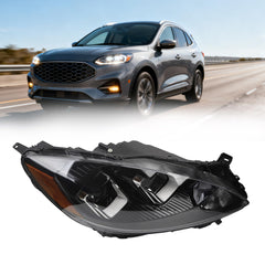 Halogen Headlight Compatible With Ford Escape 2020-2022 Right Passenger Side Replace# LJ6Z-13008-C FO2503363