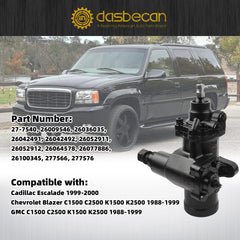 27-7540 Power Steering Gear Box Compatible with 1988-2000 Chevy GMC C1500 C2500 K1500 K2500 Tahoe, Yukon, Escalade Replaces# 26009546 26036035