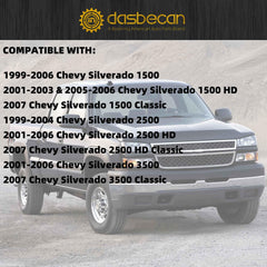 Rear View Camera Backup Tailgate Door Handle Camera Compatible with 1999-2006 Chevy Silverado/GMC Sierra Reverse Tailgate Door Handle Camera RCA Plug W/Wiring Harness(Black)