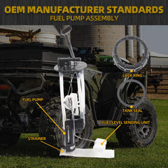 47-1008 Intank Fuel Pump Compatible With 2017-2023 Polaris Sportsman 450 570 Replaces#2207671 2207672 2207673 237471006 983196 2208126