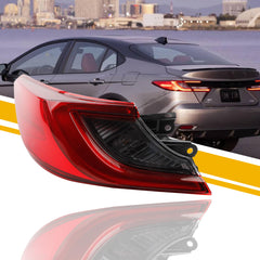 Left Driver Side LED Outer Tail Light Assembly Compatible With 2025-2026 Toyota Camry XLE XSE Rear Tail Lamp Replacement Replace 81560-AQ020